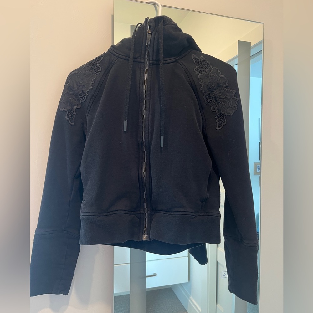 Lululemon Scuba Black Full Zip Sweatshirt